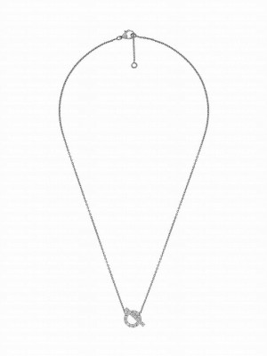 Hermes Women's Finesse Necklace Silver