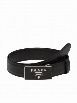 Prada Cintura in Saffiano Black