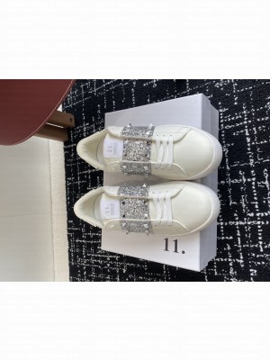 Valentino Garavani Rockstud Untitled sneaker in white calfskin 043 2025