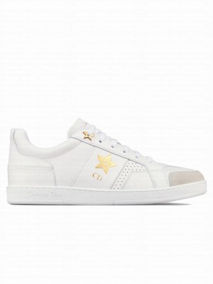 Christian Dior Women's Star Sneaker White