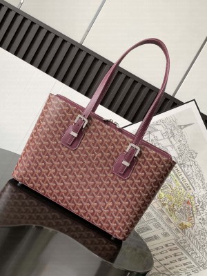 Goyard Okinawa PM Tote Bag Burgundy