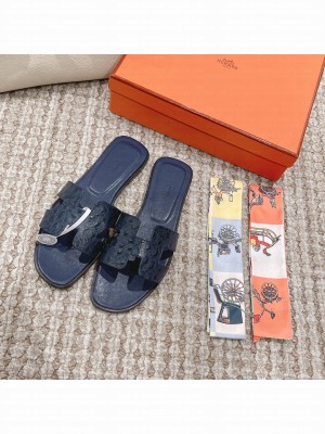 Hermes Oran Flat Slide Sandals 2023 Collection 042