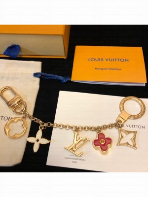 Louis Vuitton BLOOMING FLOWERS CHAIN BAG CHARM AND KEY HOLDER 15561