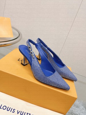 Louis Vuitton Women's 6.5cm Sparkle Slingback Pump 010