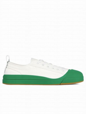 Bottega Veneta Unisex Vulcan Sneaker 741124 Green