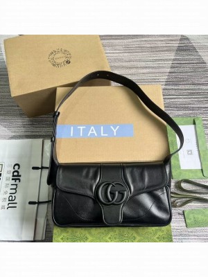GUCCI SMALL SHOULDER BAG 767226 black
