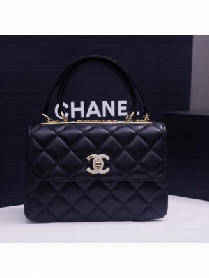 CHANEL small Flap Bag With Top Handle 92236-8
