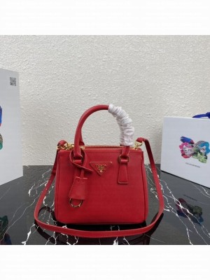 Prada Galleria Saffiano leather mini-bag 1BA906 red
