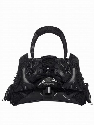 Balenciaga SneakerHead Small Handle Bag Black