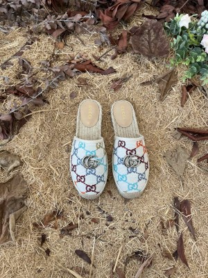 Gucci Espadrilles Slides Sandals Multicolor 2022 Collection 02
