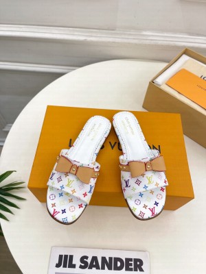 Louis Vuitton 1AGZUV LV x TM 6AM Multicolored Flat Mule 2025
