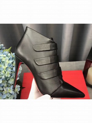 Christian Louboutin Heel Boots Black/Velcro Fastener 2019
