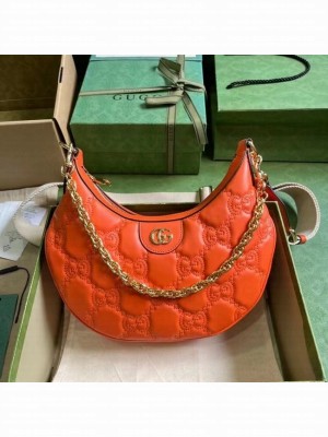 Gucci GG MATELASSE SMALL SHOULDER BAG 739709 orange