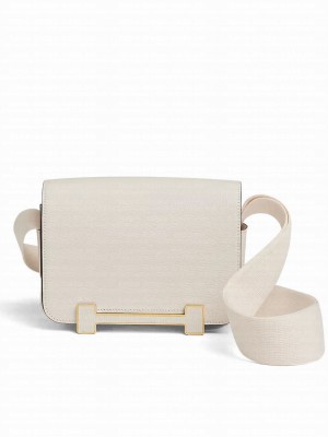 Hermes Geta Bag Cream