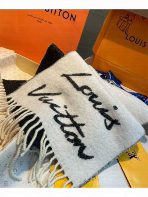 Louis Vuitton Scarf made of sheep wool and alpaca wool