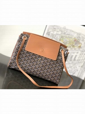 Goyard Rouette Souple Bag Black & Tan