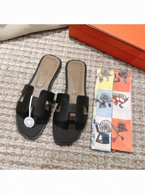Hermes Oran Flat Slide Sandals 2023 Collection 070