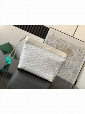 Goyard Conti pouch White