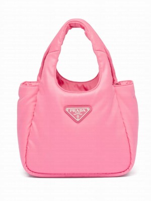 Prada Soft Padded Re-Nylon Mini-bag 1BA359 Pink