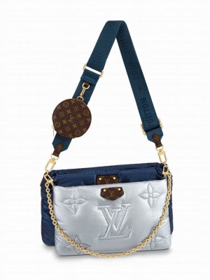 Louis Vuitton Maxi Multi Pochette Accessoires M21057 Dark Blue