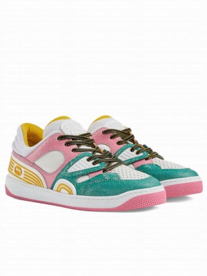 Gucci Unisex Gucci Basket sneaker Green