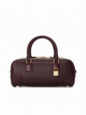 Loewe Amazona 23 Cropped Bag In Nappa Calfskin Mauve