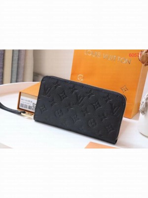 Louis Vuitton Original Monogram Empreinte Wallet M60571 black