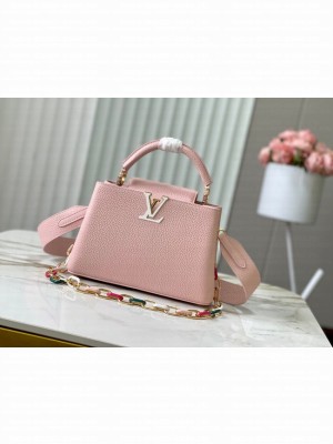 Louis Vuitton Capucines BB M21641 Jasmine Pink