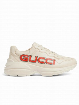 Gucci Unisex Rhyton Sneaker 7989192 White