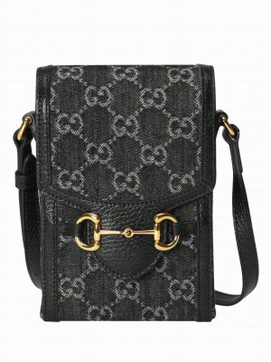 Gucci Horsebit 1955 Mini Bag 625615 Black