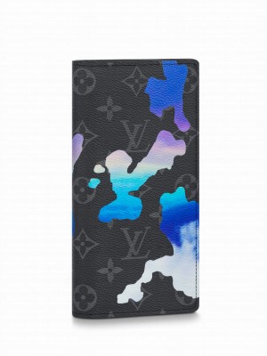 Louis Vuitton Brazza Wallet M81752 Black