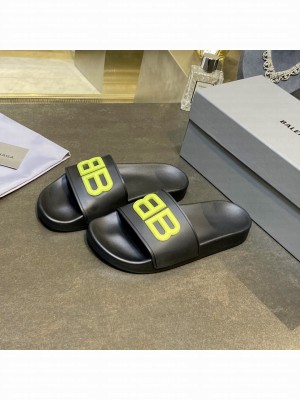 Balenciaga Unisex BB Pool Slide Sandal 2021 Collection 04