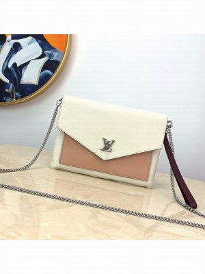 Louis Vuitton MYLOCKME Mini chain bag M69183 apricot&white