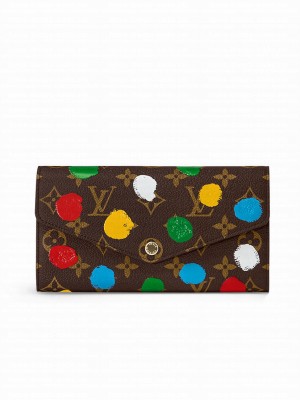 Louis Vuitton LV x YK Sarah Wallet M81980 Brown