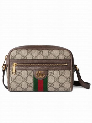 Gucci Ophidia Mini Shoulder Bag 816359 Dark Coffee