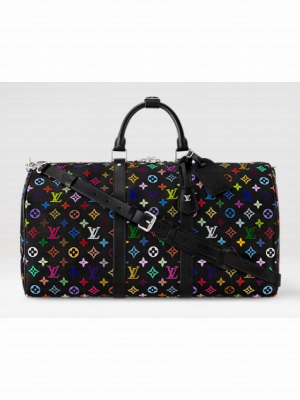 Louis Vuitton NEW LV x TM Keepall Bandouliere 50 M13745 black