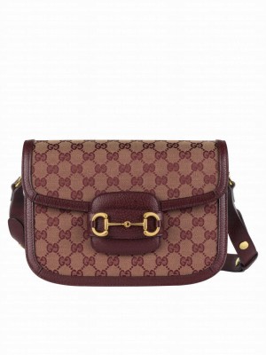 Gucci Horsebit 1955 Small Bag 602204 Mauve