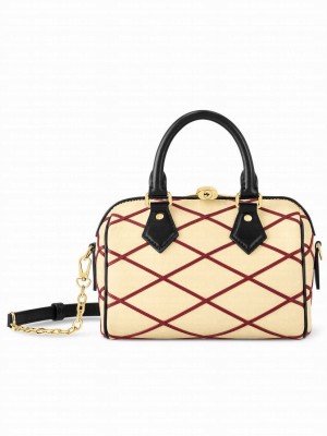 Louis Vuitton Speedy Bandouliere 20 M24261 Apricot
