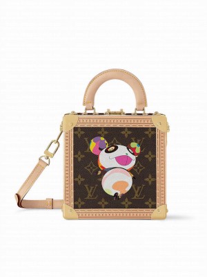 Louis Vuitton LV x TM Mini Square Trunk M13127 Brown