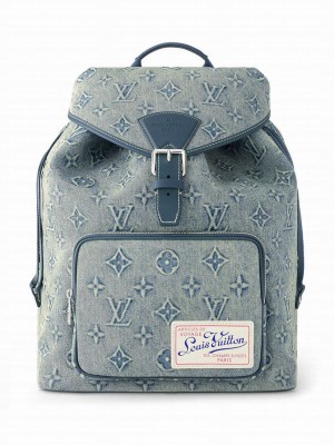 Louis Vuitton Montsouris Backpack M22534 Blue