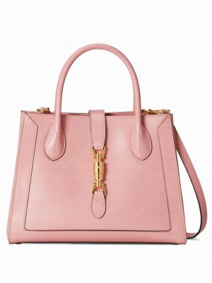 Gucci Jackie 1961 Medium Tote Bag 649016 Pink