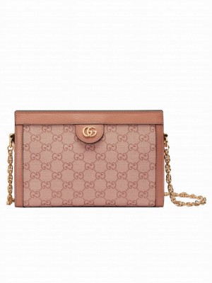 Gucci Ophidia GG Small Shoulder Bag 503877 Pink