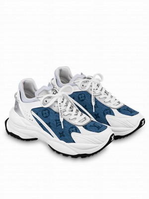 Louis Vuitton Women's Run 55 Sneaker Dark Blue