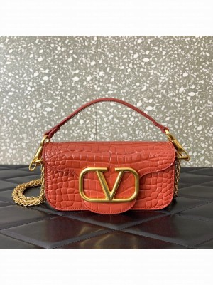 VALENTINO GARAVANI Loco Calf leather bag WA0K53 pink