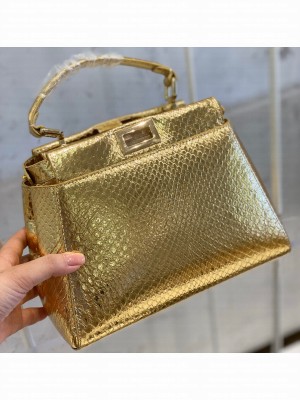 Fendi Python Peekaboo Mini Bag 05