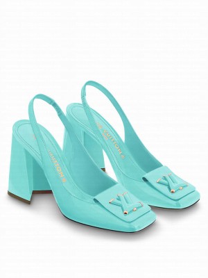 Louis Vuitton Women's Shake Slingback Pump Green