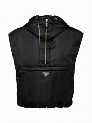 Prada Women's Re-Nylon Vest Black