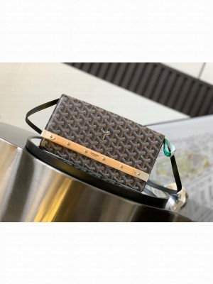 Goyard Monte-Carlo PM Clutch Black