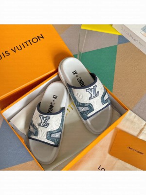 Louis Vuitton LV Unisex LV x NBA Miami Mule 014