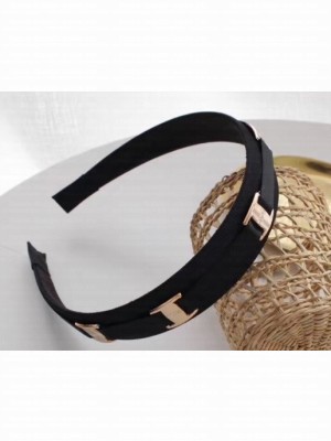 Ferragamo Logo Headband Black
